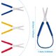 thumbnail image 3 of Tijeras de anillo TUNC 3 piezas adaptables coloridas, 3 of 5