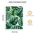 thumbnail image 2 of GOSMITH Tropical Green Leaves Summer Palm Leaf Canvas Wall Art Decor for Home Office 12x16 in, 2 of 5
