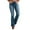 Blue, variant on Women's Classic Bootcut Stretch Denim Pants with Flare Leg and Comfortable Waistband for a Timeless
