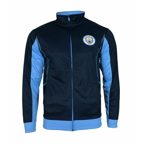 Manchester City Official License Soccer Track Jacket Football Merchandise Adult Size 002 Large