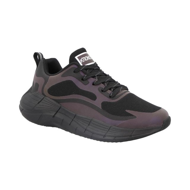 Tenis Hombre Kronos Textil Cómodo Soporte Casual Deportivo Resistente Agujetas Ajustable Cordones Su negro 27
