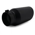 thumbnail image 2 of Universal Diesel Truck Angled Black 15 inch Bolt On Exhaust Tip 5 In 8 Out Stainless Steel, 2 of 3