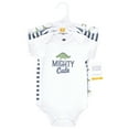 thumbnail image 2 of Hudson Baby Cotton Bodysuits, Mighty Cute Dino, Newborn, 2 of 2