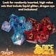 thumbnail image 2 of Set de dados Forged Dice Co. Set de dados Dice Goblin Mystery RPG, 2 of 8