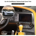 thumbnail image 4 of TINKI Aluminum Alloy for Chevrolet Corvette C7 2014-2019 Car Air Conditioner Volume Knob Cover Trim Car Accessories, 4 of 14