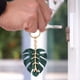 thumbnail image 4 of Llavero portátil,Llavero De Hoja De Moda Planta De Fiesta De Cumpleaños De Metal,Llaveros Llavero Suministros para fiestas de verano Regalos,Llavero lindo Llaveros dorados Anillo para 2 piezas, 4 of 8