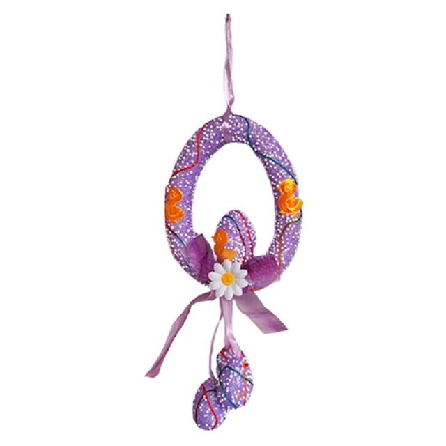 Huevos De Pascua, Guirnalda Colgante De Pascua, Decoración De Primavera Para La Ventana De La Puerta De La Pared Del Hogar Kearding HA043181-02