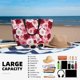 thumbnail image 5 of Disketp Rose Bolsa de Playa de Gran Capacidad, Bolso Impermeable y a Prueba de Arena para Mujer, Ideal para Playa, Piscina y Natación, 5 of 7