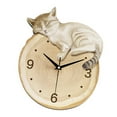thumbnail image 2 of Reloj de pared con diseño de gato, moderno y elegante, decorativo, para cocina y interior. S, 2 of 9