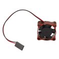 thumbnail image 3 of Ventilador De Refrigeración Del Motor, Estable, Duradero, Ventilador RC De 30 Mm, Peso Ligero De Plástico De Aleación De Aluminio Para 1/10 1/12 1/8 YLSHRF Rojo, 3 of 8