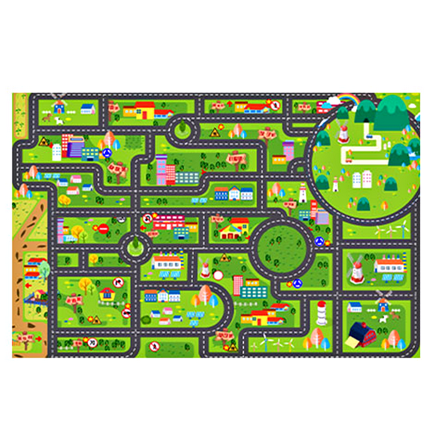 Alfombra Para Niños Alfombra para niños, centro de actividades, tapete de juego, tapete de juego City Life, regalo para niños y bebés