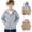 Gray, variant on Zorckvet Girls' Black Outerwear Jackets for Little Kids/Big Kids
