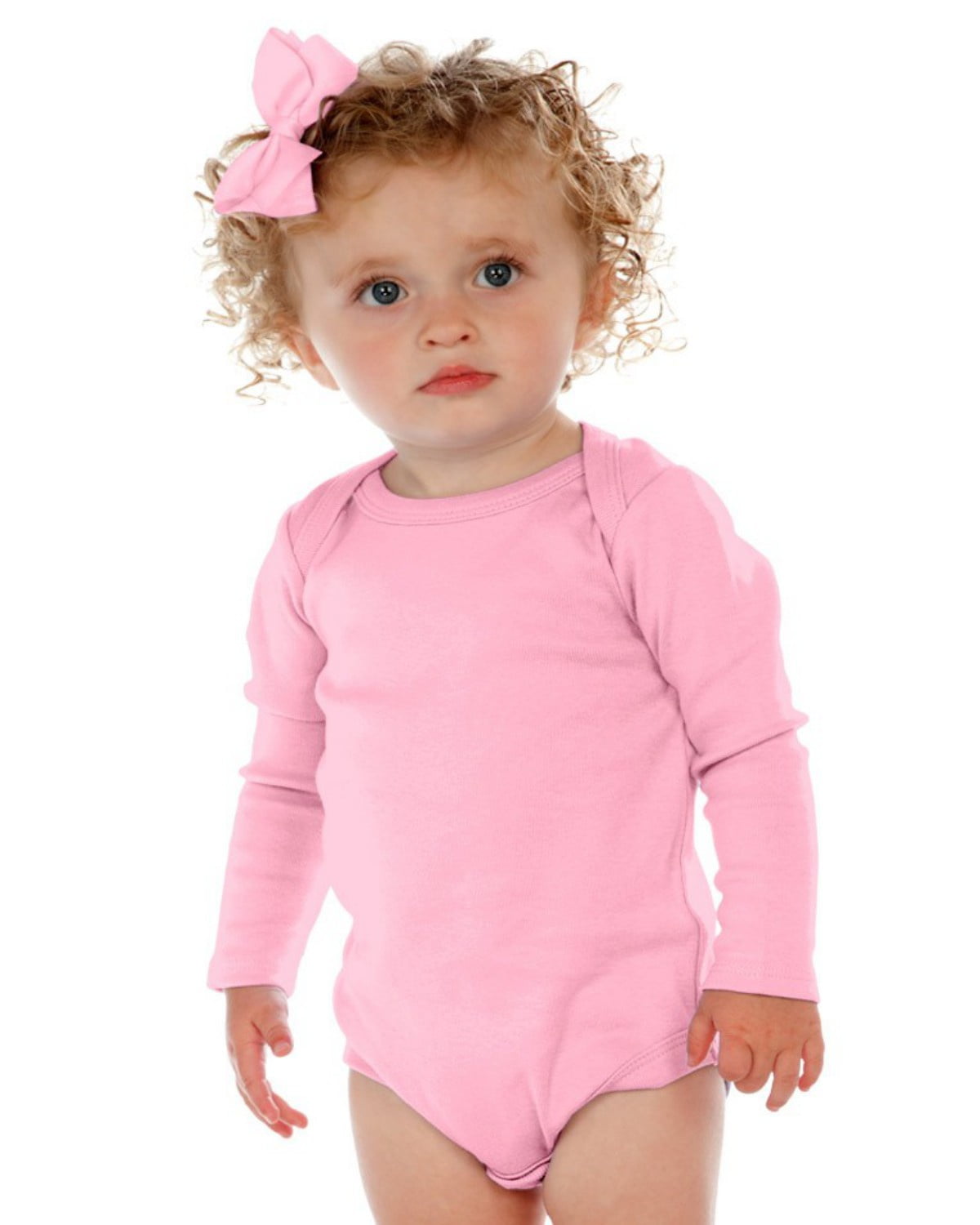 Kavio Unisex Infants Lap Shoulder Long Sleeve Onesie