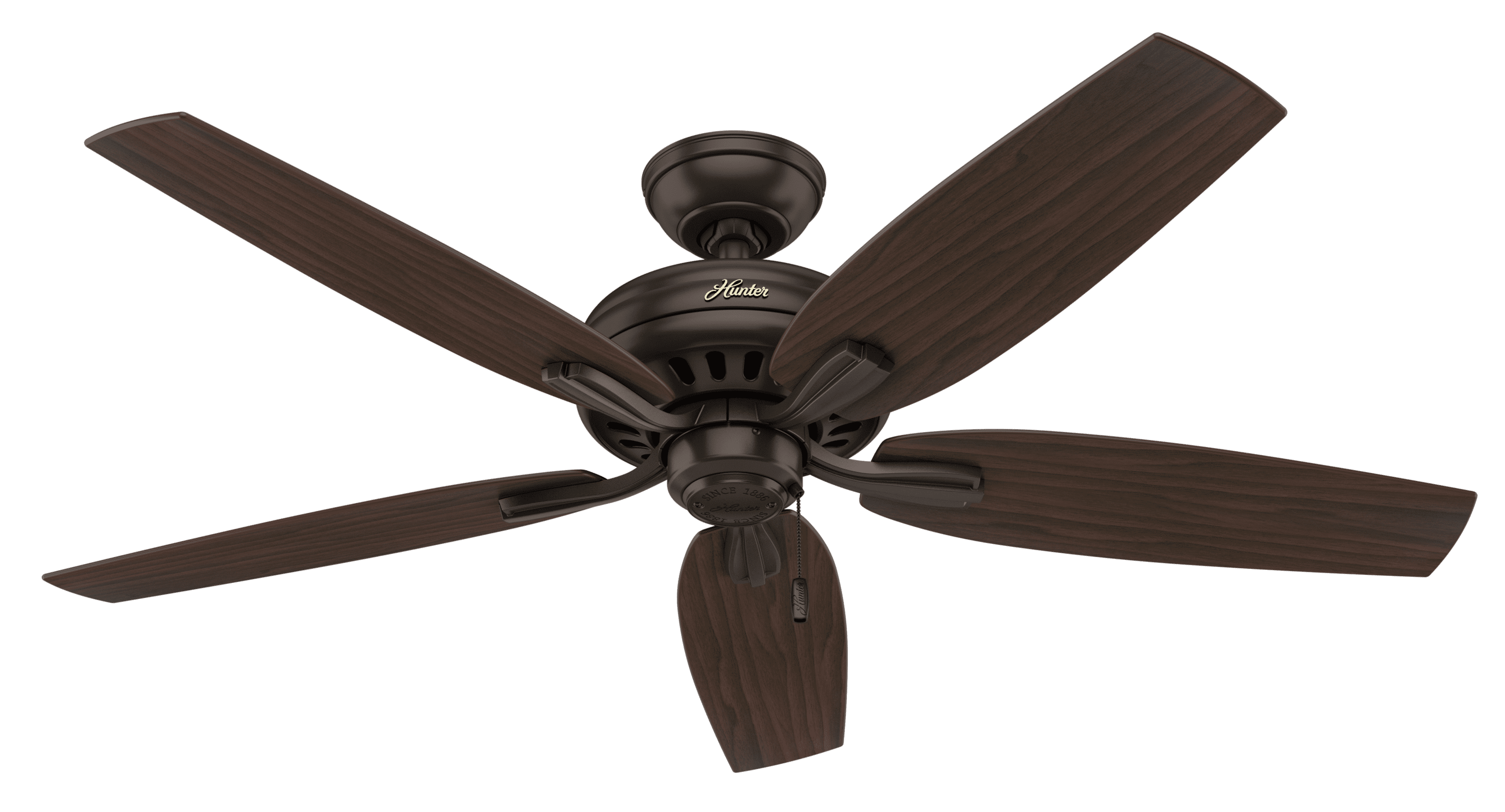 Hunter 52" Newsome Premier Bronze Ceiling Fan with Pull Chain Walmart