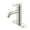 Brushed Nickel, variant on Gerber D225458 Parma 1.2 GPM Single Hole Bathroom Faucet - Nickel