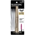 thumbnail image 2 of L'Oréal Paris Telescopic Mascara, Eyelash Lengthening Mascara, Unique Non-Clumping Formula, For Sensitive Eyes, Blackest Black, 8 ml, 2 of 12