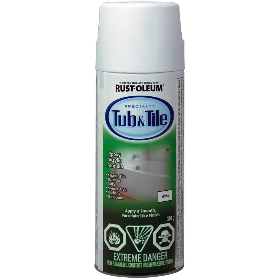 rustoleum epoxy tub & tile spray paint