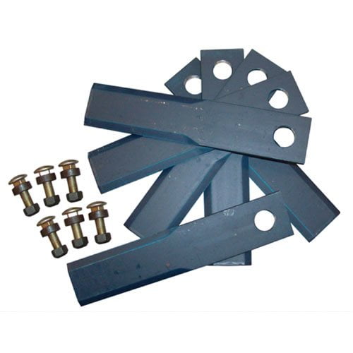 Straw Chopper Blade Kit 8 3/8" Double Bevel, New, John Deere, AH171588