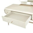 thumbnail image 6 of Michael Amini La Rachelle Vanity Desk - Champagne Ivory, 6 of 10