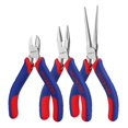thumbnail image 1 of Juego de mini pinzas WORKPRO de 3 piezas, 4"-6", herramientas de precisión, 1 of 8