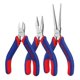 thumbnail image 1 of Juego de mini pinzas WORKPRO de 3 piezas, 4"-6", herramientas de precisión, 1 of 8