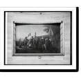 thumbnail image 2 of Historic Framed Print, Landing of Columbus" painting at Capitol, [Washington, D.C.]", 17-7/8" x 21-7/8", 2 of 9