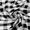 Black and White, variant on 1" Checkered Gingham PolyPoplin Fabric by The Yard - 60 Inch Wide for Sewing, Quilting, Tablecloths, Curtains, Apparel, Crafting, DIY Projects