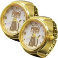 thumbnail image 1 of Anillo Reloj Mujer VentDepot MXTHX-002 2 Piezas Dorado, 1 of 4