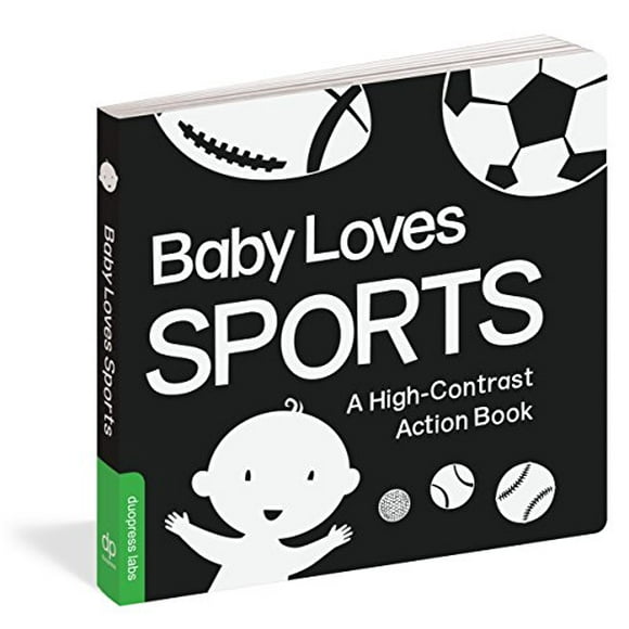 Bébé Aime le Sport, un Livre d'Action à Fort Contraste