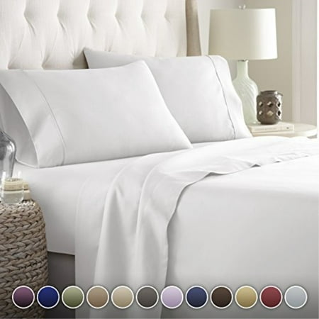 Hotel Luxury Bed Sheets SetTop Quality Softest Bedding 1800 Series Platinum CollectionDeep Pocket,Wrinkle and Fade Resistant