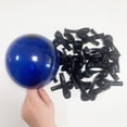 thumbnail image 3 of 10/20/30 piezas de globos azul marino con diseño de piel de color marrón y arena blanca, globos de látex para decoración de baby shower, fiestas de cumpleaños, suministros de decoración para bodas, 3 of 5