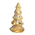 thumbnail image 3 of de Navidad de mesa con luz de Navidad de mesa, figura, adorno navideño para estante, oficina, regalos de chimenea, decoración del hogar Oro de cinco capas, 3 of 8