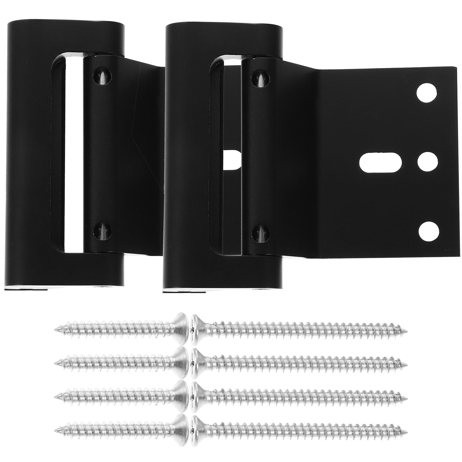 Toyandona Black Alloy Door Reinforcement Lock for Home High Security 2Sets