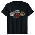 thumbnail image 3 of Camisetas divertidas de estilo navideño para mujer, ropa con estampado de pata de Ho, camisetas de manga corta a la moda, ropa de calle Harajuku Ulzzang, 3 of 5