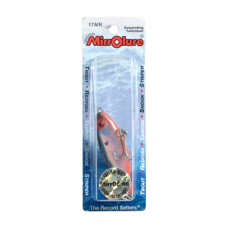 UPC: 0042095174884 | MirrOlure MirrOdine 2-5/8 – Orange/Gold