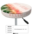 thumbnail image 4 of Round Bar Stool Seat Covers, Hello Spring Elastic Round Chair Cover Stool Seat Slipcover Bar Stool Cushions Round Pad for 12-14 inch, 4 of 7