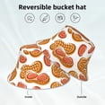 thumbnail image 3 of Vsdgher Peanuts4 Print Bucket Hat for Men&Women Bucket Hat Reversible Summer Double-Side-Wear Travel Gardening, Beach, Camping, Hiking, Fishing Cap, 3 of 5