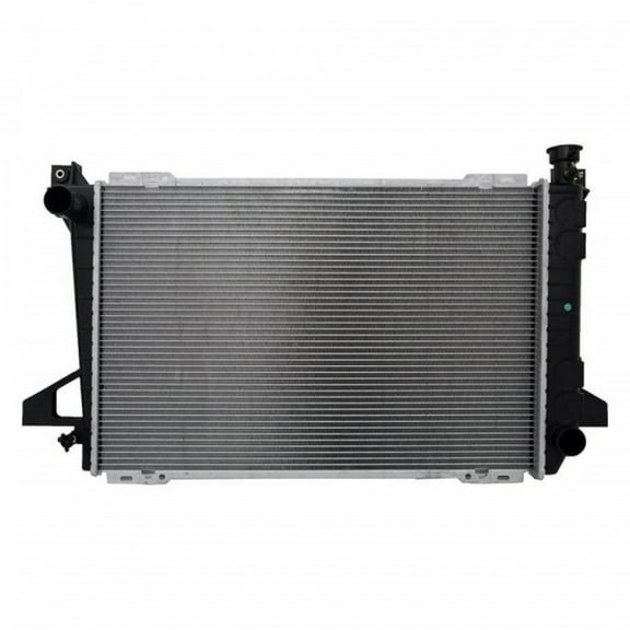 KarParts360 For Ford Bronco Radiator 1985-1992 w/ Manual Transmission 4.9L Engine L6 F2TZ-8005-AC