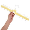 thumbnail image 3 of MLINS Socks Hanger Anti-slip Clip Type Underwear Underpants Drying Hanger Sock Drying Hanger with Clips Windproof Towels Bras Drying Hanger with clip, 3 of 7