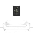 thumbnail image 3 of Creative Products Cream Eucalyptus On Charcoal 20 x 30 Canvas Wall Art, 3 of 5