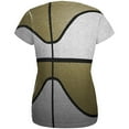 thumbnail image 2 of Championship Basketball White & Gold All Over Womens T Shirt Multi SM, 2 of 2