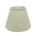 thumbnail image 2 of Aspen Creative 32683 Transitional Hardback Empire Shaped Spider Construction Lamp Shade in Beige, 13" wide (7" x 13" x 9 1/2"), 2 of 5