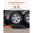 thumbnail image 3 of 20000 LBS 9 Ton Vehicle Ramp, 5.5" Lift Height Durable Nonslip PP Car Service Ramp for Tandem Wheel Vehicles, 3 of 9