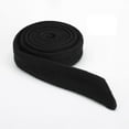 thumbnail image 4 of Simple Self-Tie Trench Coat Wide Belt Solid Wool Coat Belt Winter Outerwear Fashion Accessories Dark Camel, 4 of 5