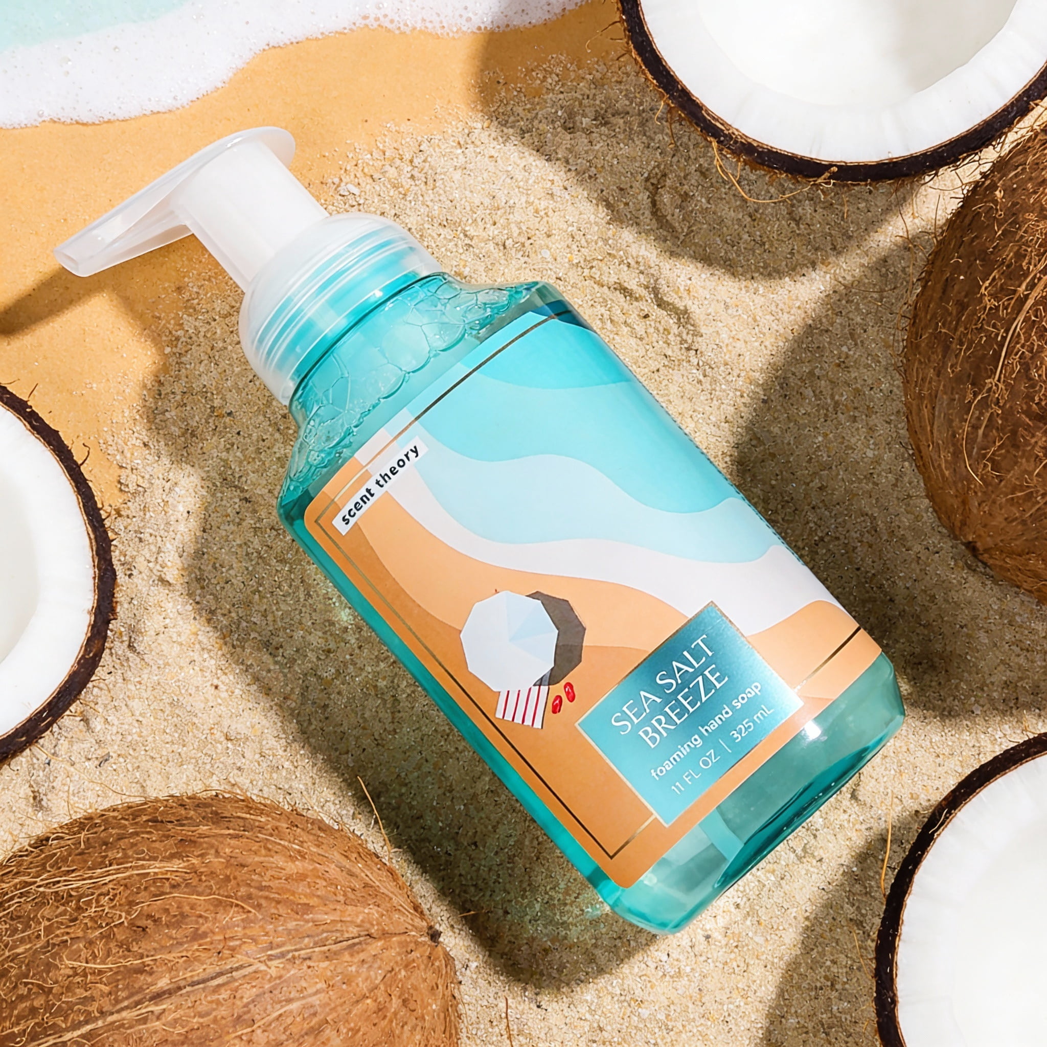 Scent Theory Foaming Hand Soap, Sea Salt Breeze, 11 fl oz