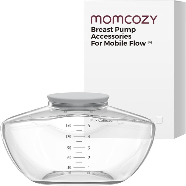Momcozy Accesorios de Repuesto Originales para Momcozy Sacaleches Mobile Flow | M9, Incluye Contenedor, 1 Unidad