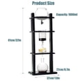 thumbnail image 4 of ROGHA Cafetera Cold Brew Capacidad de 1000ml, Torre de Goteo Cold Brew de Café Helado en Acero Inoxi, 4 of 9