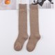 thumbnail image 1 of Calcetines de pantorrilla de otoño e invierno, calcetines de mujer jk, calcetines de pierna delgada, calcetines de algodón cálidos de color sólido, más calcetines de felpa acolchados de terciopelo, 1 of 6