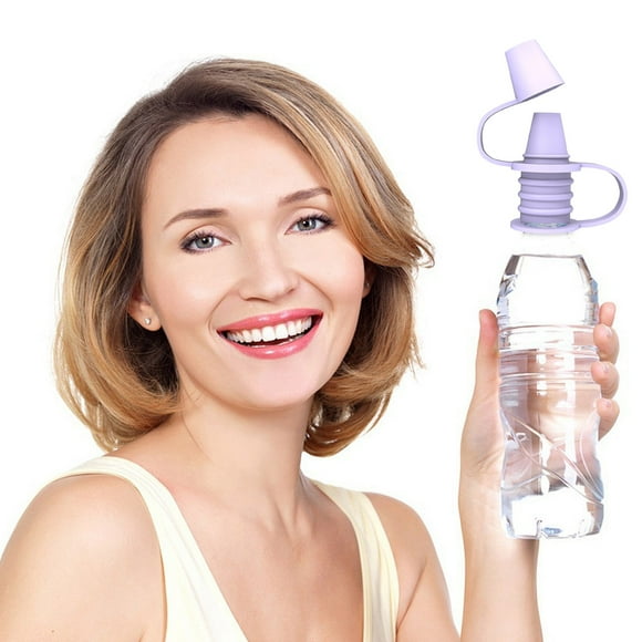 Tapa de recambio de botella de agua impermeable - Boquilla de succión resistente a derrames para botellas de aceite y bebidas de cocina