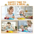 thumbnail image 4 of Deinyi Construction Toddler Utensils - Toddler Forks And Spoons - Kids Construction Truck Utensils - Forks And Spoons Silverware Set - Christmas Birthday Gift For 1 2 3 4 5 Year Old Blue, 4 of 4
